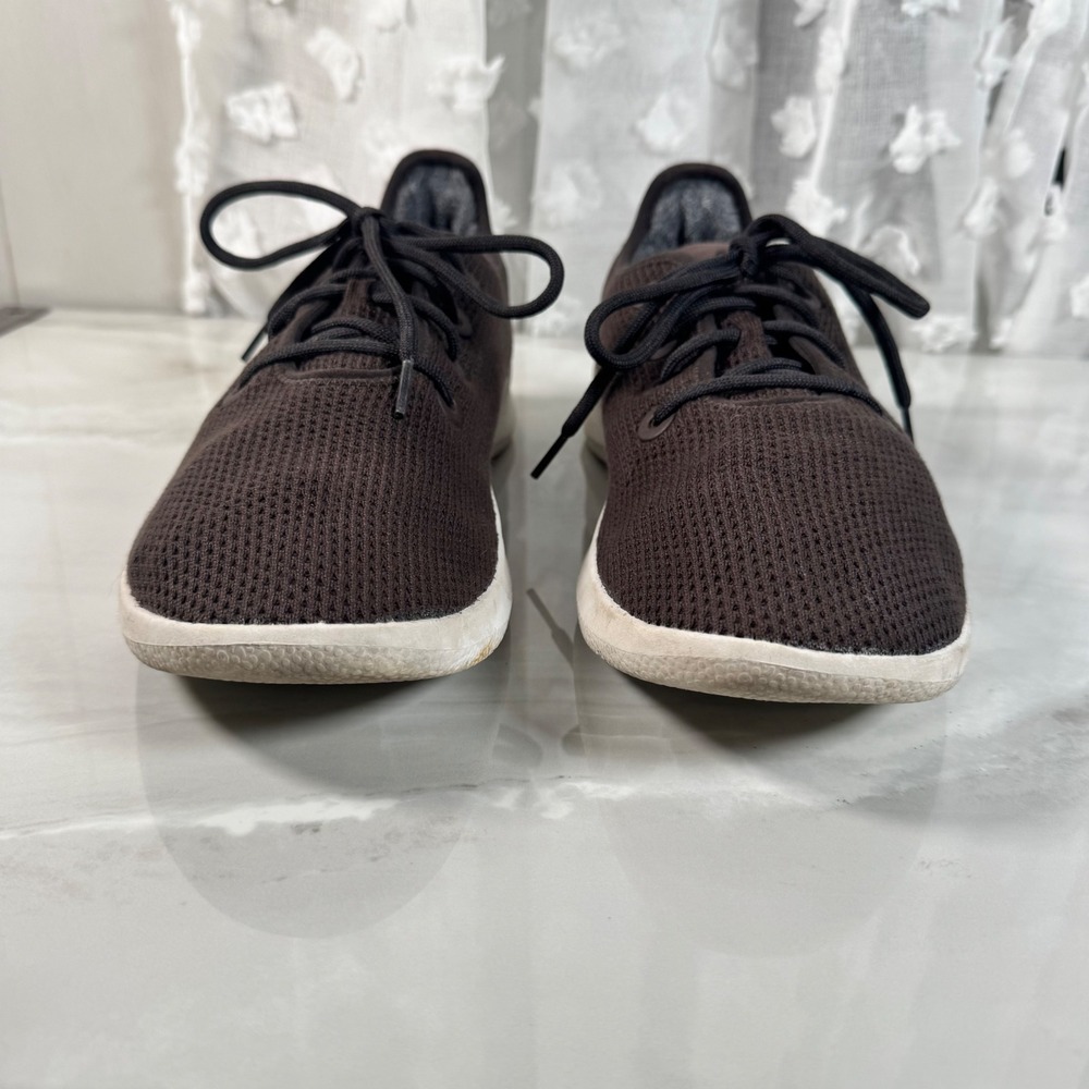Allbirds TR Knit Sneakers Tree Runners Lace Up Grey White Men's Size 12 - Picture 3 of 10